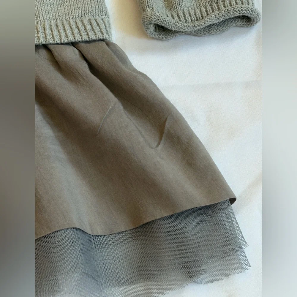 GAP KIDS Sweater Dress Size S (6-7) Gray
